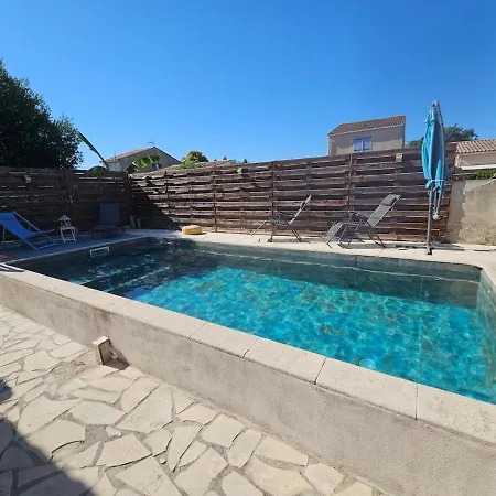 Tatil Evi Petite Camargue Piscine Bali Au Sel Climatisation 15min Plages 3 *