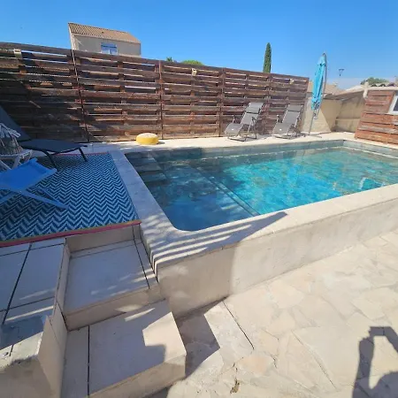Petite Camargue Piscine Bali Au Sel Climatisation 15min Plages 3 * Marsillargues
